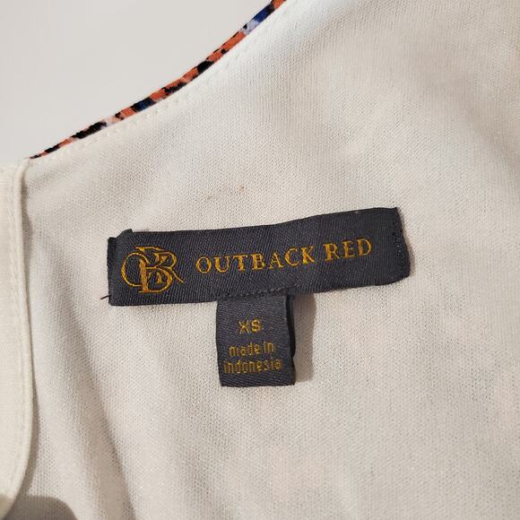 The Limited Outback Red Lot of 2 Flutter Sleeve A-Line Boho Dresses Womens XS - Picture 11 of 14